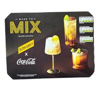 Schweppes x Coca-Cola Made to Mix Premium Cocktail Set, 12 x 150ml Cans, Gin & Slimline, Spiced Lemonade, Bourbon Varieties, Easy to Recycle Packaging