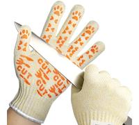 Schwer ANSI A9 Schnittfeste Handschuhe Food Grade,Rutschfeste Schneidhandschuhe,Schnittfeste Mandolinenhandschuhe für die Küche Fleisch schneiden,Austern schälen, Fischfilet verarbeiten,M