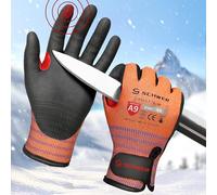 Schwer FreezeGuard-X Winter Work Gloves for Men and Women, ANSI A9 Cut Resistant Gloves for Extreme Protection, Freezer Gloves With Super Grip, Thermal Insulated, PFAS Free, PM3326-W (XL,1 Pair)