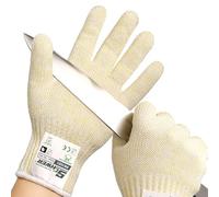 Schwer LEVEL A9/F Cut Resistant Gloves, ultimate cut protection according to the highest American and European standards, PFAS-free, for cutting meat, shucking oysters (XL, 2 pairs)