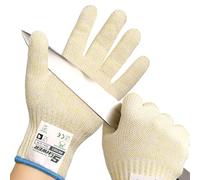 Schwer SlicePro ANSI A9 Cut Resistant Gloves, Food Grade Cutting Gloves for Kitchen Food Prep, Mandoline Gloves for Meat Cutting, Oyster Shucking, Fish Fillet Processing, PR1501, 2 Pairs, M