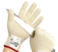 Schwer SlicePro ANSI A9 PR1501 Food Grade Cut Resistant Gloves Reliable Cutting Mandolin Gloves for Kitchen Cutting Meat Oyster Fish Fillet Without PFAS, S