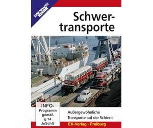 Schwertransporte: Außergewöhnliche Transporte auf der Schiene [DVD]