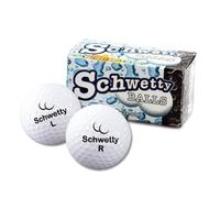 Schwetty Balls White Pair (includes 2 Golf balls)
