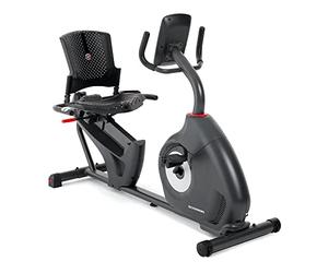 SCHWINN 510R RECUMBENT EXERCISE BIKE - QUIET MAGNETIC RESISTANCE, LUMBAR SUPPORT SEAT, BLUETOOTH® FOR ZWIFT & KINOMAP, HEART RATE GRIPS & STRAP COMPATIBILITY, REHAB READY DESIGN