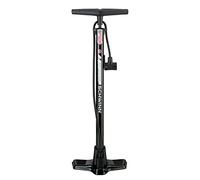 Schwinn Air Center Floor Bike Pump, Guage Fits Schrader and Presta Valve Types, Black