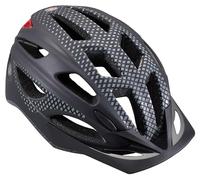 Schwinn Beam LED Lighted Adult Bike Helmet, Reflective Design for Cycling Safety, Lightweight Mircoshell , Dial-Fit Adjustment, 58-61cm, Matte Black
