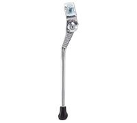 Schwinn Center Mounted Bike Kickstand, With End Cap Cover, Includes Top Plate and Bolt, Lightweight Aluminum, Fits Most Adult Bikes, Silver