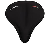 Schwinn Comfort Bike Cruiser Seat Cover, Memory Foam Padding, Fits Cruiser Bikes and Wider Saddles, 11.8" L x 11.6" W