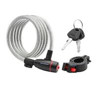 Schwinn Anti Theft Bike Lock, Security Level 3, Key Lock, 6 Foot/12mm Cable, Security Level 3/Key Lock