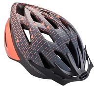 Schwinn Thrasher Mens and Womens Bike Helmet, Age 14+, Adult Fit 58-62cm, Comfortable Dial Fit Adjustment, 20 Air Vents, Removable Visor, Coral