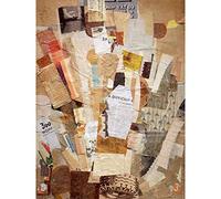 Schwitters Kurt Difficult Difficile Collage Photo Premium Wall Art Canvas Print 18X24 Inch