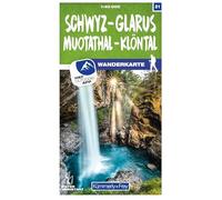 Schwyz / Glarus / Muotatal / Klöntal: 21 (Hiking maps of Switzerland)
