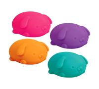 Schylling Funky Pup Stress Ball - Cute NeeDohball Fidget Toy to De Stress & Relieve Anxiety, Non-Toxic Dough Material, 1 colour chosen at random