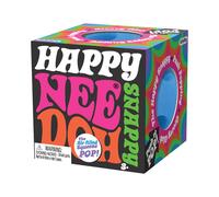 Schylling NeeDoh Happy Snappy Pop It Balls - 1 Air-Filled Fidget Ball Colour Chosen At Random, Makes Bubble Pop Sound, NeeDohball Fidget Toy to De Stress & Relieve Anxiety