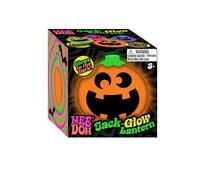 NeeDoh Jack-Glow Lantern - Halloween Fidget Toy For Kids, Nee Doh Stress Balls, Squishy Fidgets, Squidgy Sensory Toys For Anxiety, Safe & Non-Toxic Dough Texture, Age 3 Year Olds +
