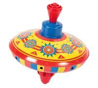 Schylling Little Tin Spinning Tops - Assorted Colours, Vintage Toys