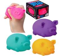 Schylling Nee Doh Dig' It Pig...Groovy Glob! Squishy, Squeezy, Stretchy Stress Fidget Balls - Colors May Vary - Pack of 3