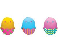 Schylling NeeDoh Chicka DeeDoos Stress Squeeze Toys 3 Pack Assorted Colors