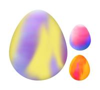 Schylling NeeDoh Dippin' Dazzler Eggs | Colour Changing Squishy Egg Fidget Toys for Kids | Stress Ball Toy for Easter Hunt & Baskets | Children's Sensory Play | Small Squeezy Fidgets for Stress Relief
