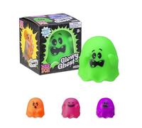 Schylling NeeDoh Glowy Ghost - Halloween Squeeze Toy - 3" Tall - Color May Vary (Pack of 1)