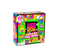 Schylling NeeDoh Golden Egg Hunt | Kids' Easter Fidget Toys Box with Mystery Doors | Squishy Animal & Eggs Sensory Toy Set | Anxiety Relief Stress Balls for Children | Collectable Mini Squeezy Fidgets