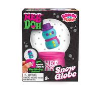 NeeDoh Squish N Flow Snow Globe - Christmas Fidget Toy For Kids, Squishy Xmas Fidgets, Nee Doh Stocking Filler, Children’s Stress Balls, Squidgy Sensory Toys, Safe & Non-Toxic, Age 3 + Year Olds