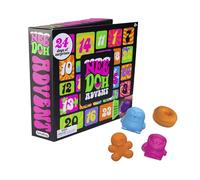 Schylling NeeDoh Squishmas Advent Calendar - 24 Mini Squeeze Toys - Christmas Countdown - Ages 3 to Adult