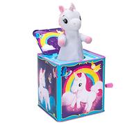 Pop & Glow Unicorn Jack In The Box Schylling Blue One Size