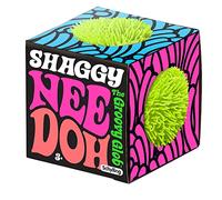 Schylling Shaggy Nee Doh Stress Ball - Funky NeeDohball Fidget Toy to De Stress & Relieve Anxiety, Non-Toxic Dough Material, 1 Colour Chosen at Random