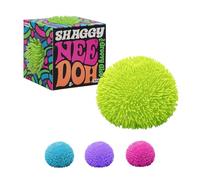Schylling Shaggy Nee Doh Stress Ball - Funky NeeDohball Fidget Toy to De Stress & Relieve Anxiety, Non-Toxic Dough Material, 1 Colour Chosen at Random