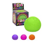 Schylling Super NeeDoh Ripples Squishy Fidget Toy - Textured Sensory Stress Ball, 1 colour chosen at random, Kids Toys For Anxiety Relief, Safe Non-Toxic Dough Material, 3+ Year Olds