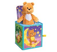 Schylling Teddy Bear Pop N Glow Jack in The Box - 18+mo - TPGJB, Small - Pop-up Toy