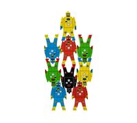 NeeDoh Wood Stacking Robots