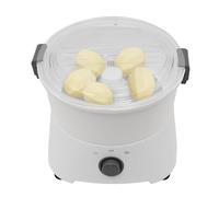 SCHYWL Commercial Electric Potato Peeler Machine, 85W Electric Potato Peeler Automatic Peeling Machine One-button Drive Automatic Peeler Spinner 1.76Lbs Potato Peeling Machine For Kitchen