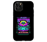 Sci Fi Alien Invasion Join The Resistance Case for iPhone 11 Pro
