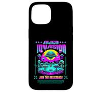 Sci Fi Alien Invasion Join The Resistance Case for iPhone 15