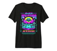Sci Fi Alien Invasion Join The Resistance Premium T-Shirt