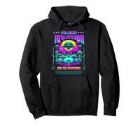 Sci Fi Alien Invasion Join The Resistance Pullover Hoodie