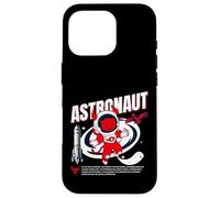 Sci Fi Astronaut Satan Cosmic Rebellion Space Case for iPhone 16 Pro