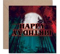 Sci Fi Birthday Card for Men Women - ...Have Happened - Happy Birthday Card for Grandma Cousin Brother Nanny, 145mm Bday Greeting Cards