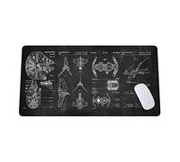 Sci-fi Control Console Display mat, Large pad for Desk, Gamer pad, Laptop Mat, Gaming Accessories, Computer Accessories, Gaming Room Decor, Sci-Fi Gift