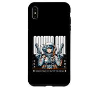 Sci Fi Cosmic Girl Groove Your Way Out Of The Abyss Case for iPhone XS Max