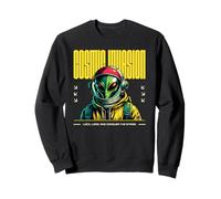Sci Fi Cosmic Invasion Lock Load Conquer Stars Sweatshirt