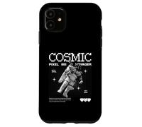 Sci Fi Cosmic Pixel Voyager Space Astronaut Journey Case for iPhone 11