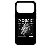 Sci Fi Cosmic Pixel Voyager Space Astronaut Journey Case for iPhone 17 Pro Max