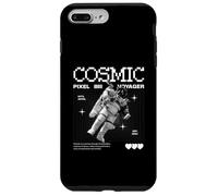 Sci Fi Cosmic Pixel Voyager Space Astronaut Journey Case for iPhone 7 Plus/8 Plus