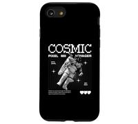 Sci Fi Cosmic Pixel Voyager Space Astronaut Journey Case for iPhone SE (2020) / 7/8