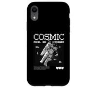 Sci Fi Cosmic Pixel Voyager Space Astronaut Journey Case for iPhone XR