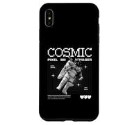 Sci Fi Cosmic Pixel Voyager Space Astronaut Journey Case for iPhone XS Max